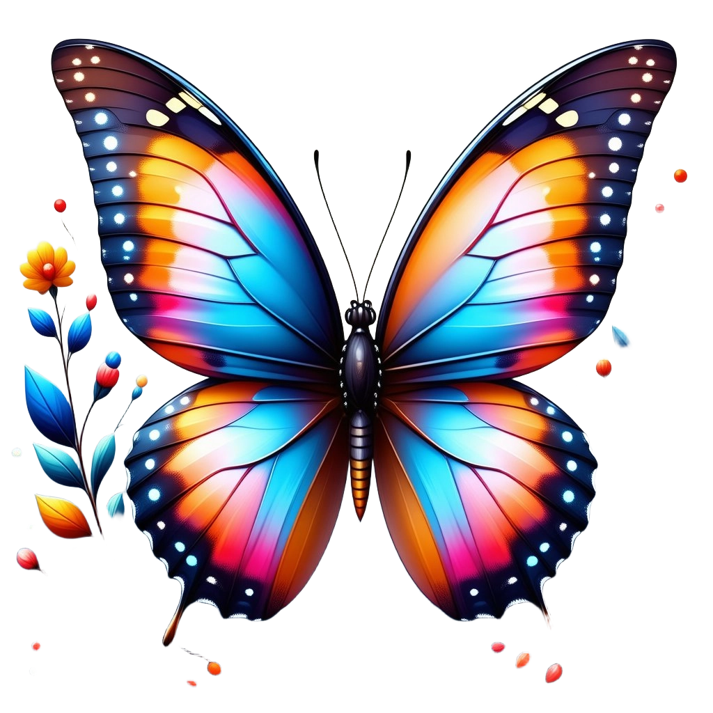 Vibrant Butterfly